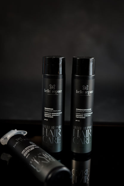 Shampoo, Condicionador e Desembaraçante Belle Repair
